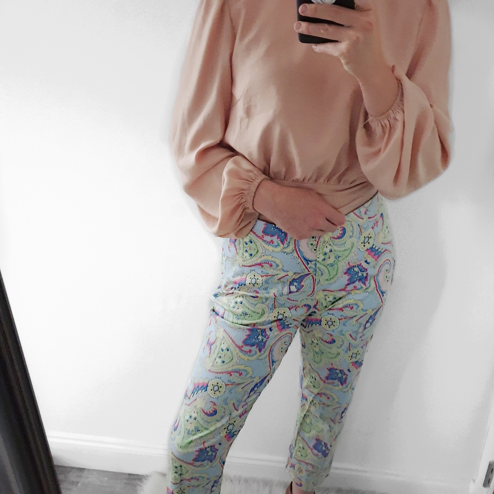 Ralph Lauren Paisley Print Pants